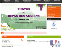 Tablet Screenshot of chapareillan.fr